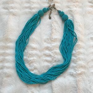🆕 Loft Turquoise Beaded Necklace